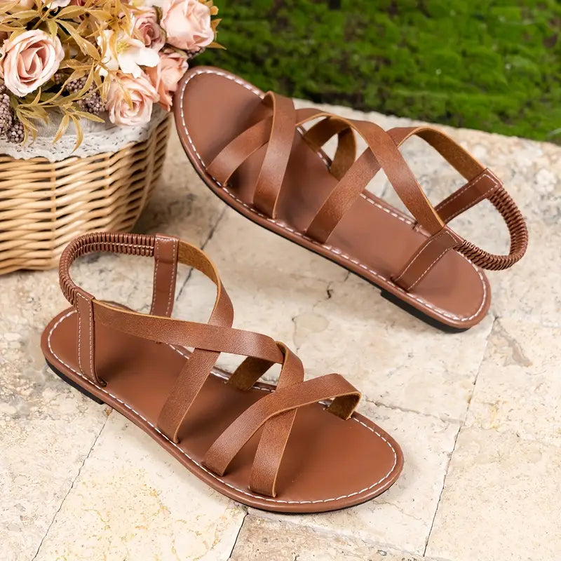 Sandales Élégantes en Cuir